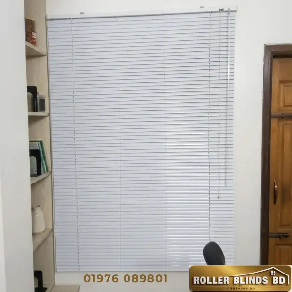 Venetian blinds for office made from 100% aluminum with 1-inch slats
